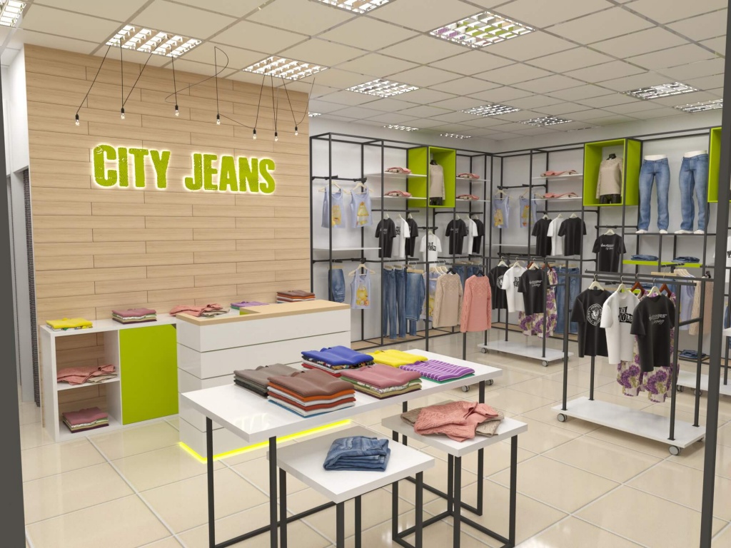 Молодежный отдел "City jeans"