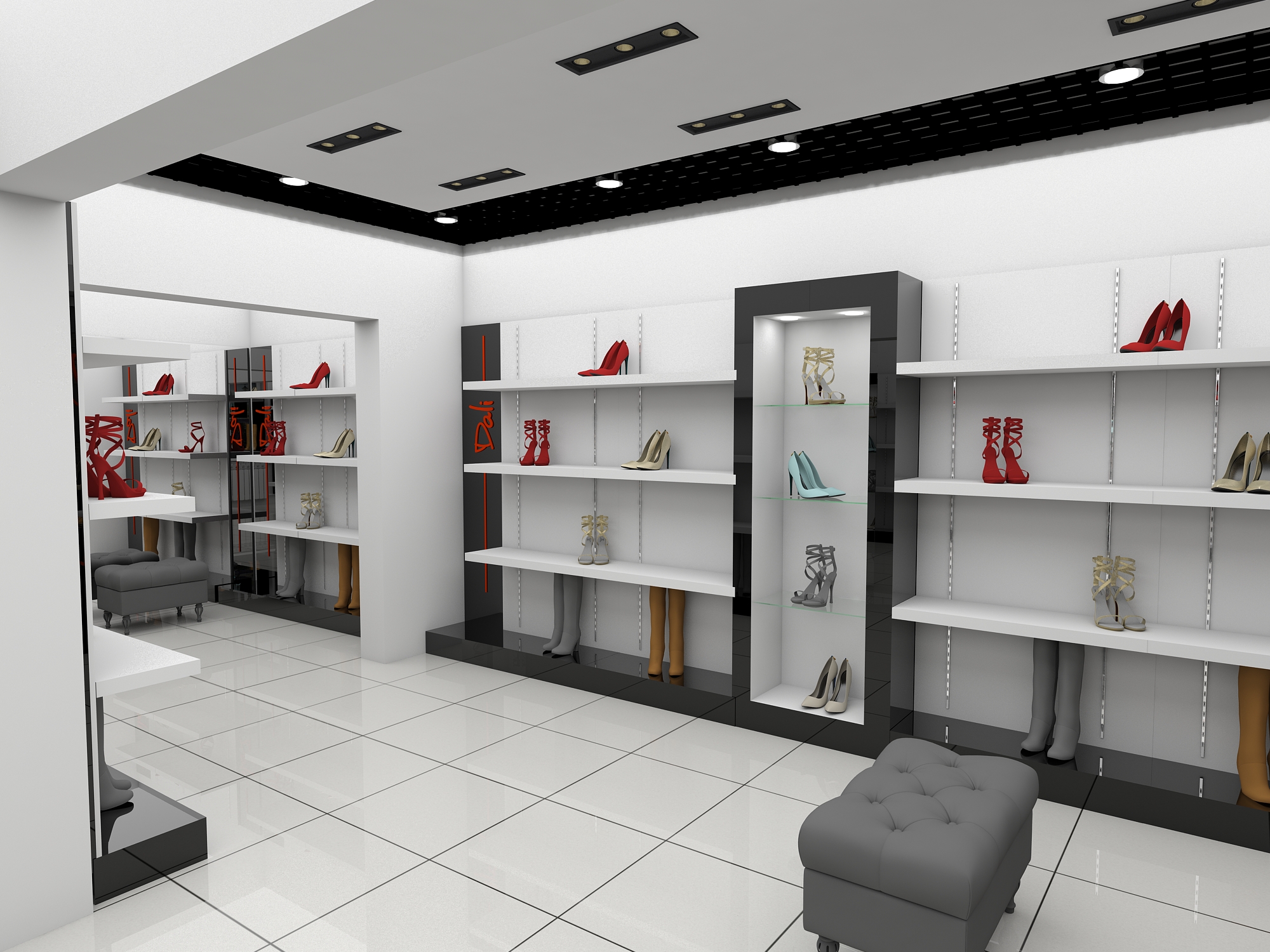 Дизайн проект магазина globomarket ru. Дизайнерский проект магазина. Интерьер обувного магазина. Интерьер обувного бутика. Проект магазина обуви.