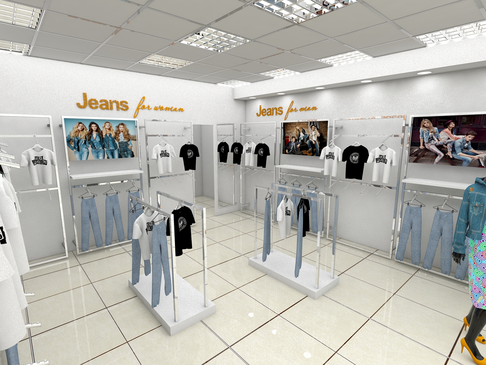 Проект магазина одежды